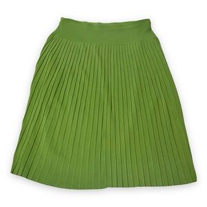 Trendy Knitted Pleated Skirt
